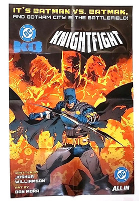 Knightfight/ Promo Poster 24''x36'' / Batman / Dan Mora/ART/NEW