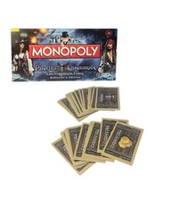 Monopoly 2011 Pirates of The Caribbean Ed Replacement Treasure & Curses Cards