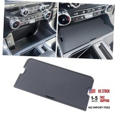 Center Console Compartment Cover for Ford F150 Accessories 2021-2025 USB Hole