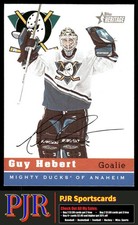 Guy Hebert 2000-01 Topps Heritage #149 Anaheim Mighty Ducks
