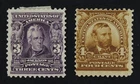 CKStamps: US Stamps Collection Scott#302 303 3c 4c Mint HR OG