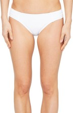Tommy Bahama Pearl Side-Shirred Hipster Bikini Bottom White LG US 14
