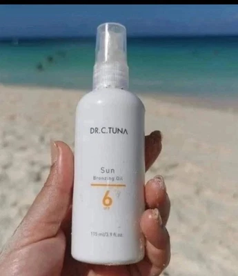Farmasi Dr. C. Tuna Sun Bronzing Oil - SPF6 - Carrot Oil - 115ml 🌞🌴