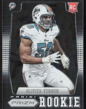 2012 Panini Prizm Olivier Vernon #288 RC Miami Dolphins Rookie