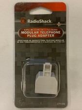 RadioShack 4-Pin Two-Outlet Modular Telephone Plug Adapter