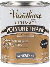 2QT - Varathane Oil-Based Ultimate Polyurethane, Quart, Clear Semi-Gloss Finish
