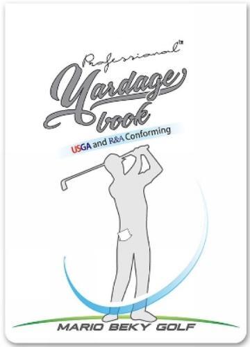 Mario Beky Professional Yardage Book (Tascabile)