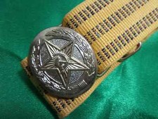 d NEW Vintage Parade Army BELT & Star Buckle USSR Military for OFFICER 9097