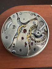 VINTAGE 36.92MM A. LECOULTRE SELVA WATCH CO. POCKET WATCH MOVEMENT, KEEPING TIME
