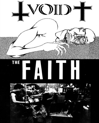 Faith / Void 1982 Split Album Vinyl LP Record! DC American