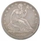 1860 Seated Liberty Half Dollar *6098