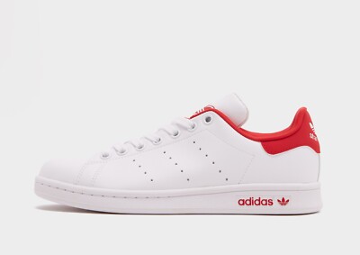 adidas Originals Junior Stan Smith White/Red EU36 UK