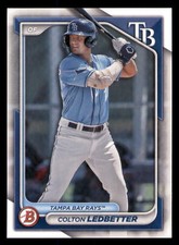 Colton Ledbetter 2024 Bowman #BP-124 Prospects Tampa Bay Rays