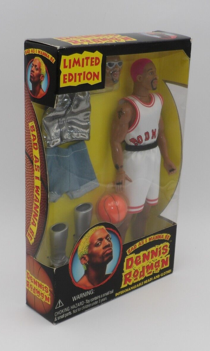Dennis Rodman Bad As I Wanna Be フィギュア Vintage Rodman Toy