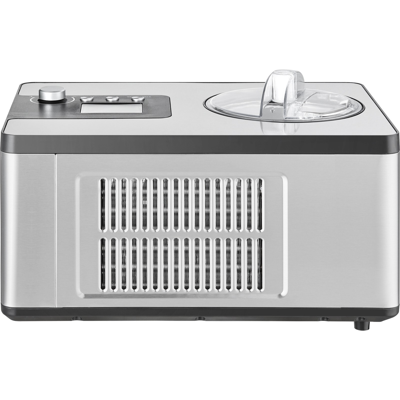 2Qt Automatic Ice Cream Maker Yogurt Gelato Machine 3 Modes LCD Display & Timer