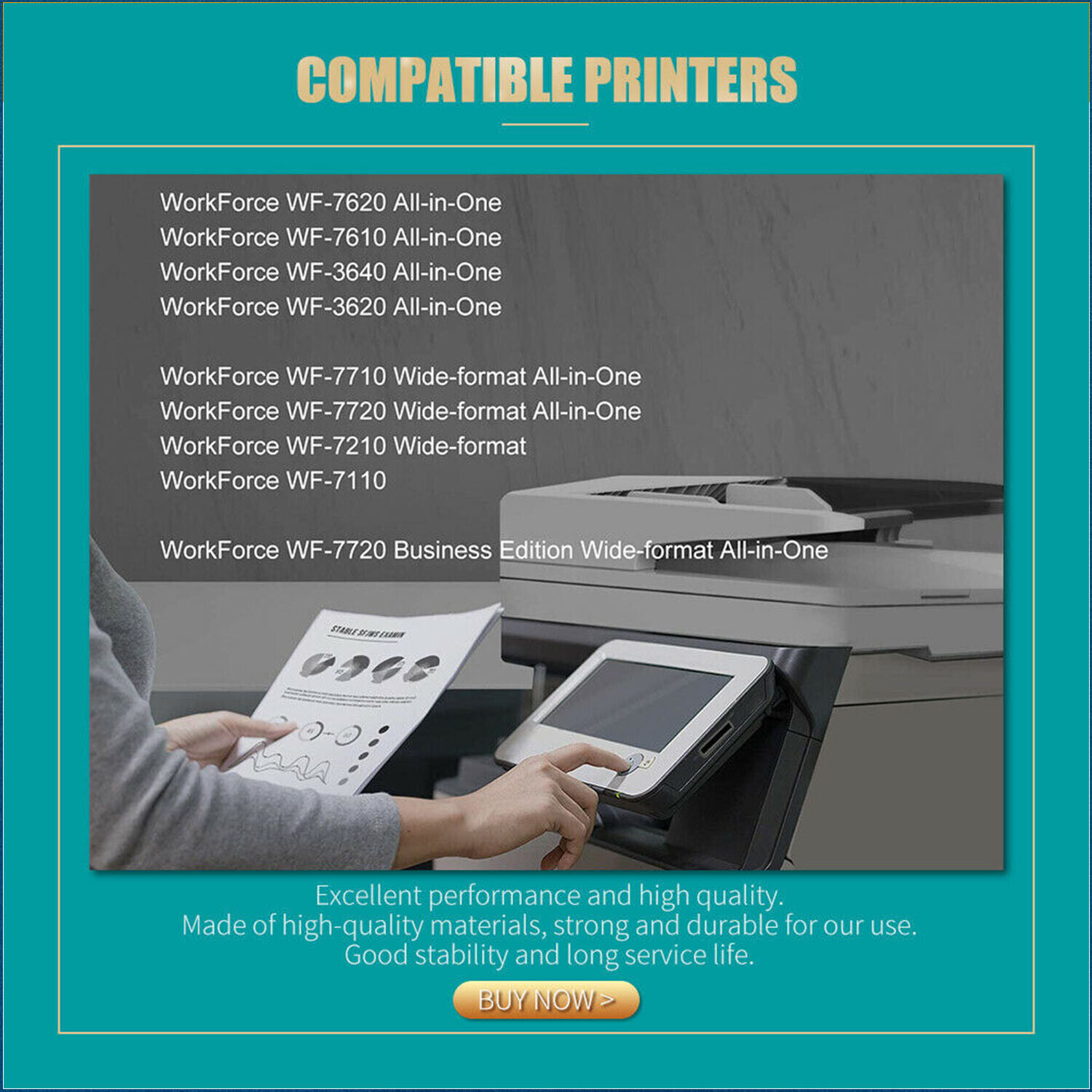 Print Head Printhead Fits For Epson WorkForce WF7710 WF3730 WF7720