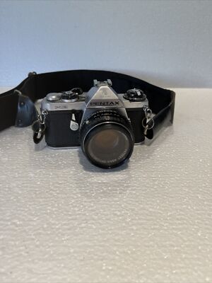 Pentax ME 35mm SLR Film Camera With 50mm F/2 SMC Lens