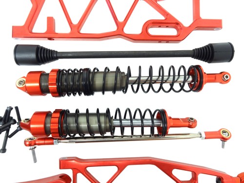 CNC Machined T5 Suspension Arm For HPI Baja 5B/5T/5SC – Orange, Durable Upgrade