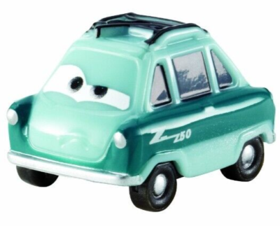 Disney Pixar Cars Micro Drifters 2-Pack: Professor Z (Zundapp