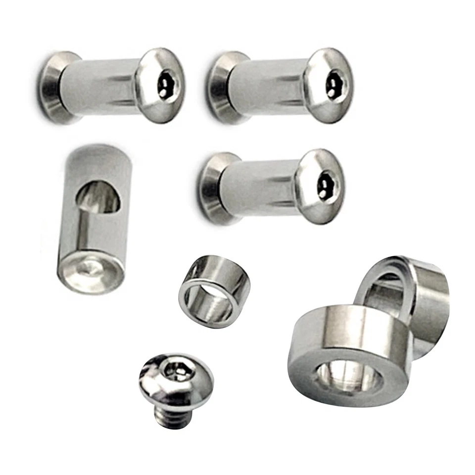 Titanium DIY Folding Knife Handle Screws Set for Chris Reeve Large Sebenza 21 F Foto 2 de 4