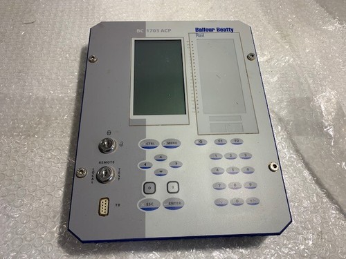 Balfour Beatty Rail BC 1703 ACP SAT Automation BC 1703 ACP CM-0882 ...