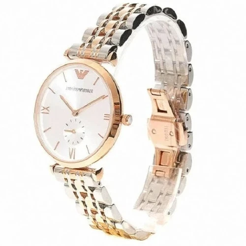 Emporio Armani AR1677 Ladies Rose Gold Watch NEW - Picture 3 of 5