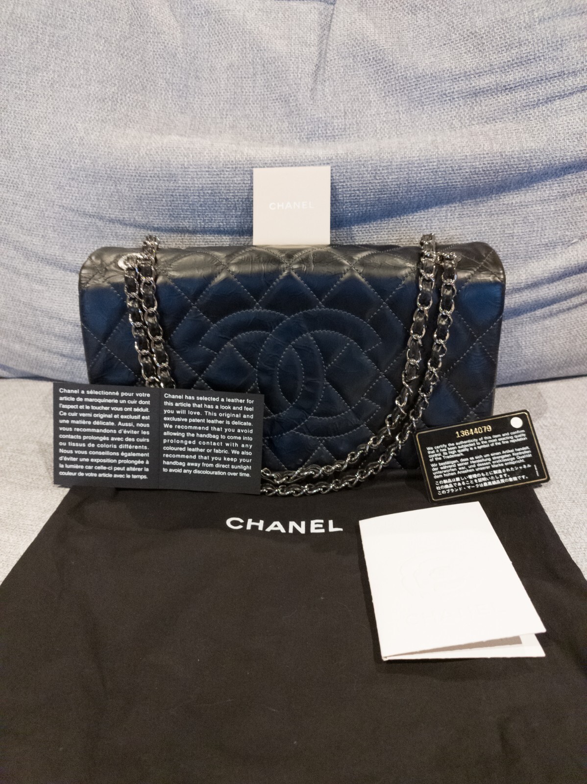 Vintage Chanel Diamond Quilted Flap Bag, certified au… Gem