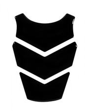 Motorrad Tankpad 3D Aufkleber - Uni Schwarz Lackschutzfolie Tankschutz : Form 37