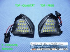 LED SMD SET Umfeldbeleuchtung SEHR HELL kalt weiß für VW SKODA Außenspiegel