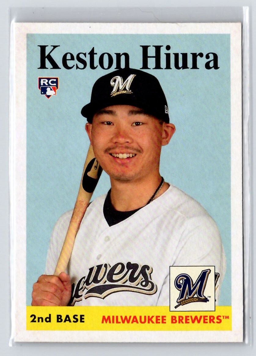 2019 Topps Archives #53 Keston Hiura Milwaukee Brewers RC