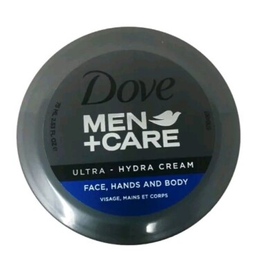 8 Pack of Dove MEN+CARE Ultra Hydra Cream Face Hands Body 2.53 Oz