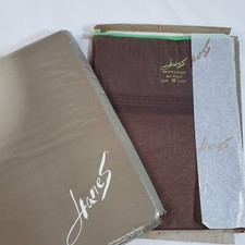 Hanes 530L 10L 2 Pair Stocking Town Taupe Walking Sheer RHT VTG