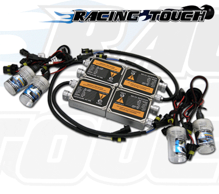 55W 12000K Xenon HID Conversion Kit 9005 & 9005 High Low Beam Combo 2 Full Set - Picture 4 of 4