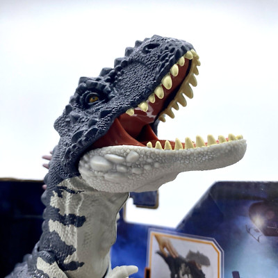 Jurassic World Dominion RAJASAURUS Dinosaur Roar Strikers Mattel Action Sounds