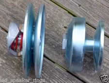 40 Series Go Kart Torque Converter 5/8" Driven 1" Driver Clutch  Pulley Set Kit 