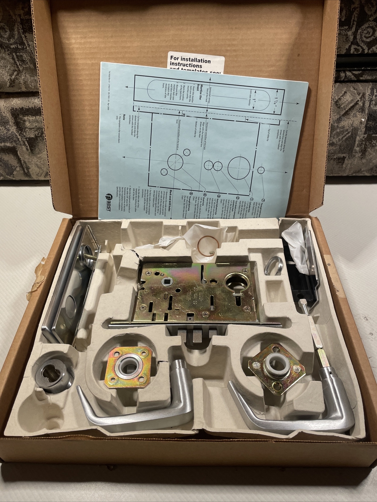 Best Access Systems 35H715J626RHRB RIGHT HAND MORTISE LOCK eBay