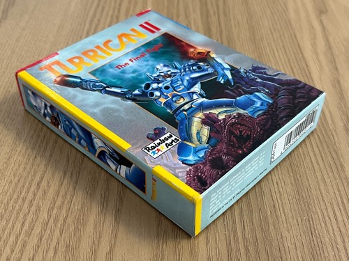 Turrican 2 / II Commodore 64 Cassette - Boxed & Working -👽👾Retro Gift Idea👾👽 - Afbeelding 12 van 24