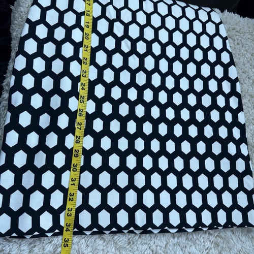 Banana Republic schwarz-weiß geometrisches Kleid Gr. 6 - Bild 9 von 9
