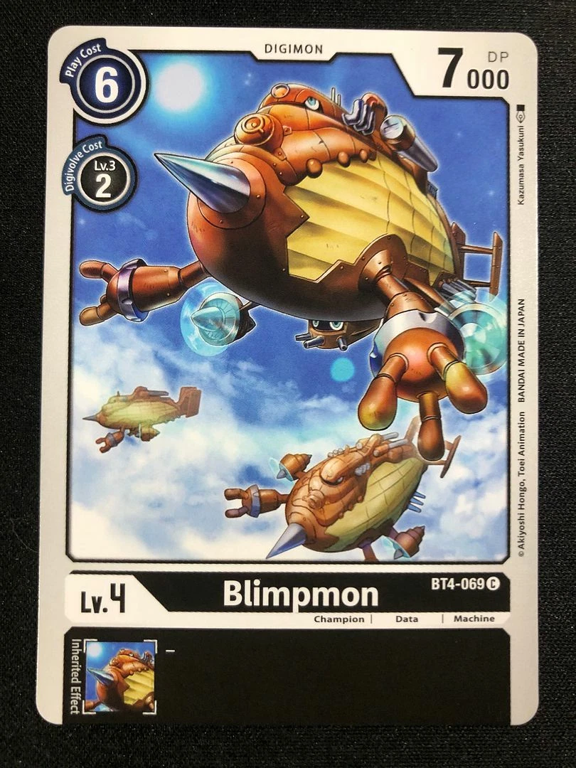 Digimon BT4-069 Blimpmon Common Great Legend | eBay