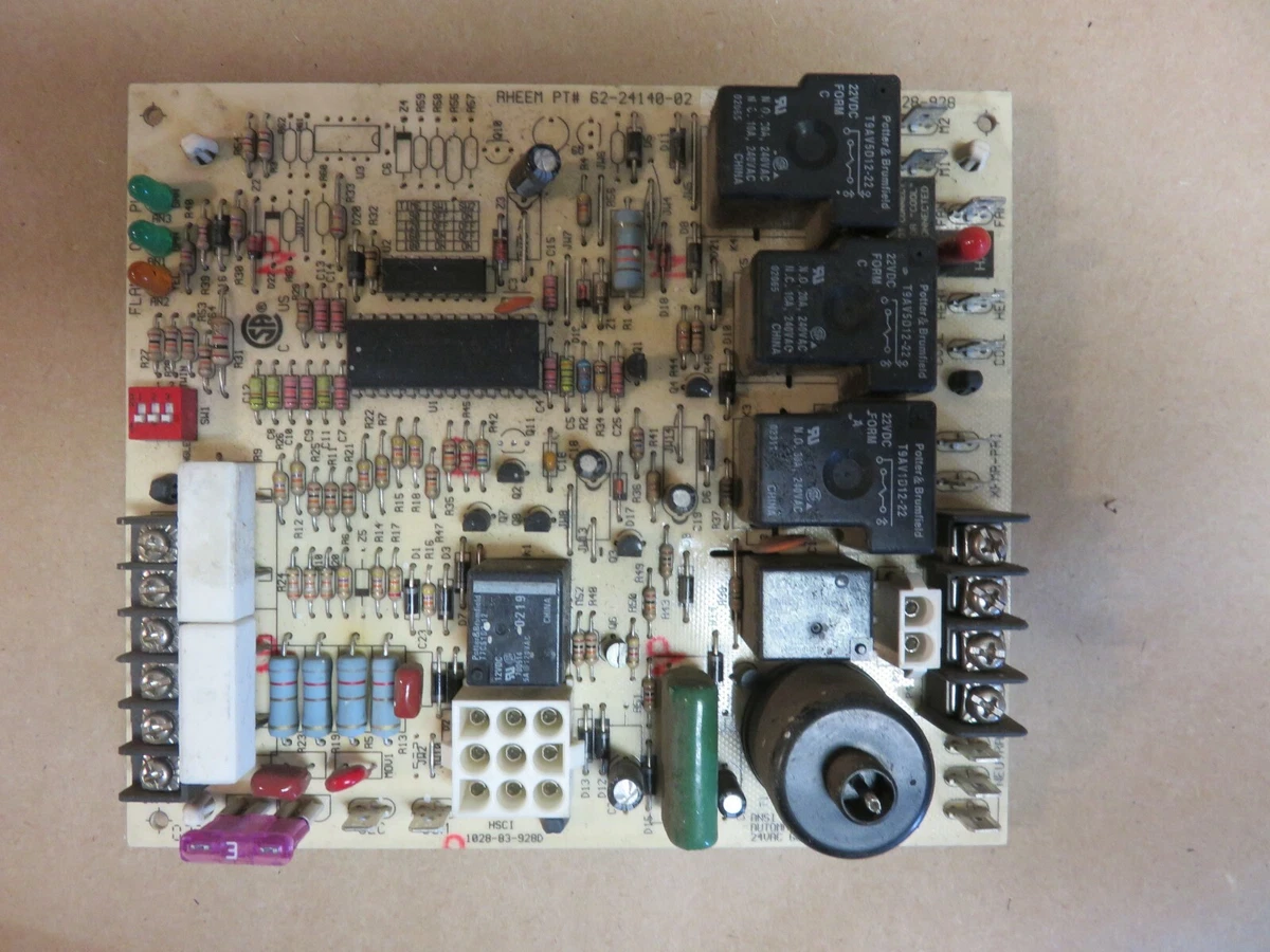 Rheem Part # 62-24140-02 Gas Furnace Control Board | eBay