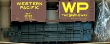 HO Bev-Bel/Roundhouse/MDC Kit 40' AAR Single Door Box Car WP 20123