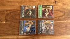 Tomb Raider 1, 2, 3 & Chronicles PlayStation 1 PS1 CIB Bundle Set