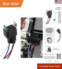 12V 30A Car Relay with 4-Pin Connector - Safe and Reliable Operation