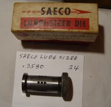 Saeco / Redding .3580-Lubri-Sizer Die-no box with top punch 9mm              #24