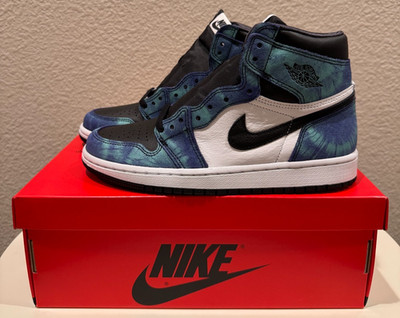 Air Jordan 1 Retro High OG Tie-Dye Womens Size US 6.5 | EU 37.5 | CM 23.5