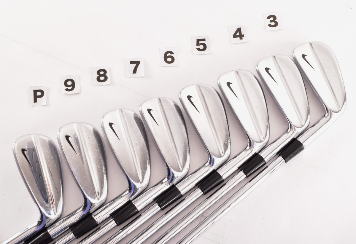 Nike Tour Blade Forged 3-4-5-6-7-8-9-Pw 8pcs RH Extra Stiff Golf 