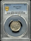 1913 S Buffalo Nickel PCGS F-12 Type 2