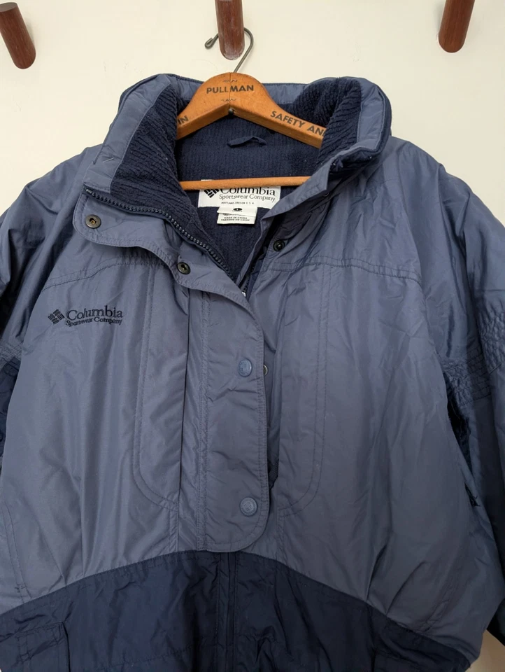 Traje de esquí Columbia vintage años 90 vintage para mujer grande azul  Foto 2 de 4