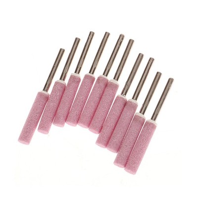 10Pcs Chainsaw Sharpener Grinding Stone File 4/4.8/5.5/6mm Chains Saw Sharpening