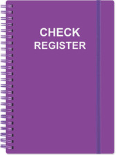 Check Registers for Personal Checkbook - A5 Checkbook Register for Personal Chec